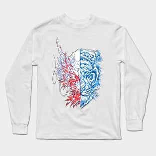 Dragon Tiger soul Long Sleeve T-Shirt